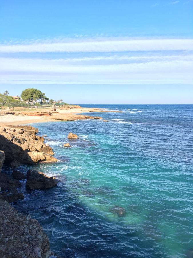 Apartamento Planta baja primera linea de playa las marinas con acceso al mar Dénia Exterior foto