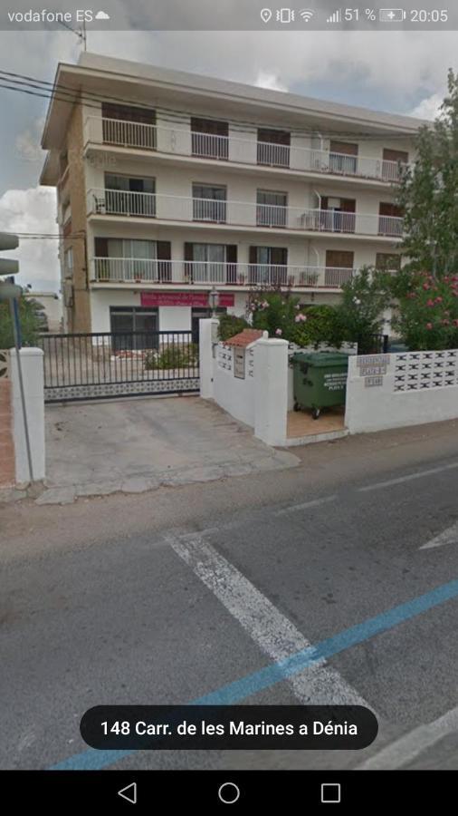 Planta baja primera linea de playa las marinas con acceso al mar Dénia Exterior foto